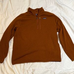 Patagonia Men's 1/4 zip Better Sweater, ribbed